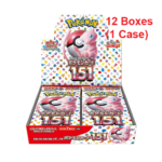 Pokémon TCG: (1 Case) Pokemon Card 151 sv2a BOX - NEW/SEALED (2024/04/20)