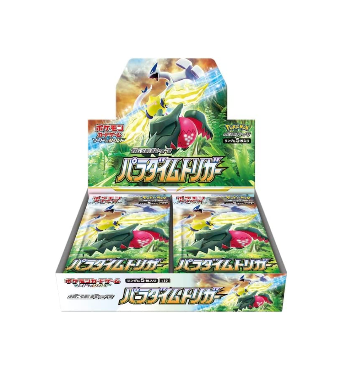 AnhchupManhinh2022-09-25luc10.02.16.png Pokémon TCG: Paradigm Trigger S12 BOX - NEW/Sealed (2024/06~2024/07) - Image 1
