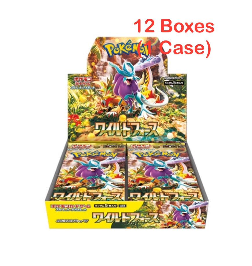 Anhmanhinh2023-12-26luc12.04.26.jpg Pokémon TCG: (1 Case) Wild Force sv5K BOX - NEW/Sealed (2024/01/26) - Image 1