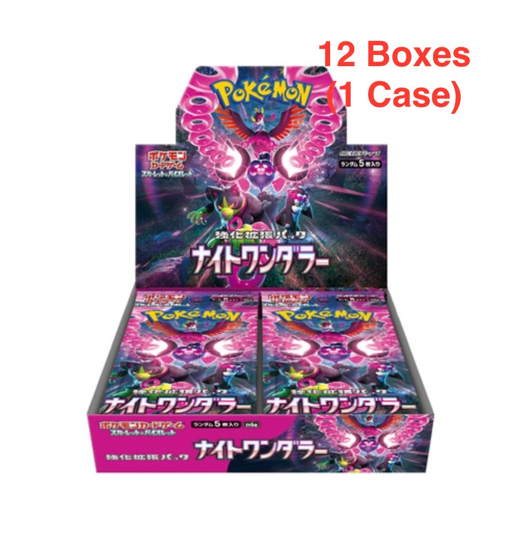 Anhmanhinh2024-05-08luc11.58.26.jpg Pokémon TCG: (1 Case) Night Wanderer sv6a BOX - NEW/Sealed (2024/06/07) - Image 1