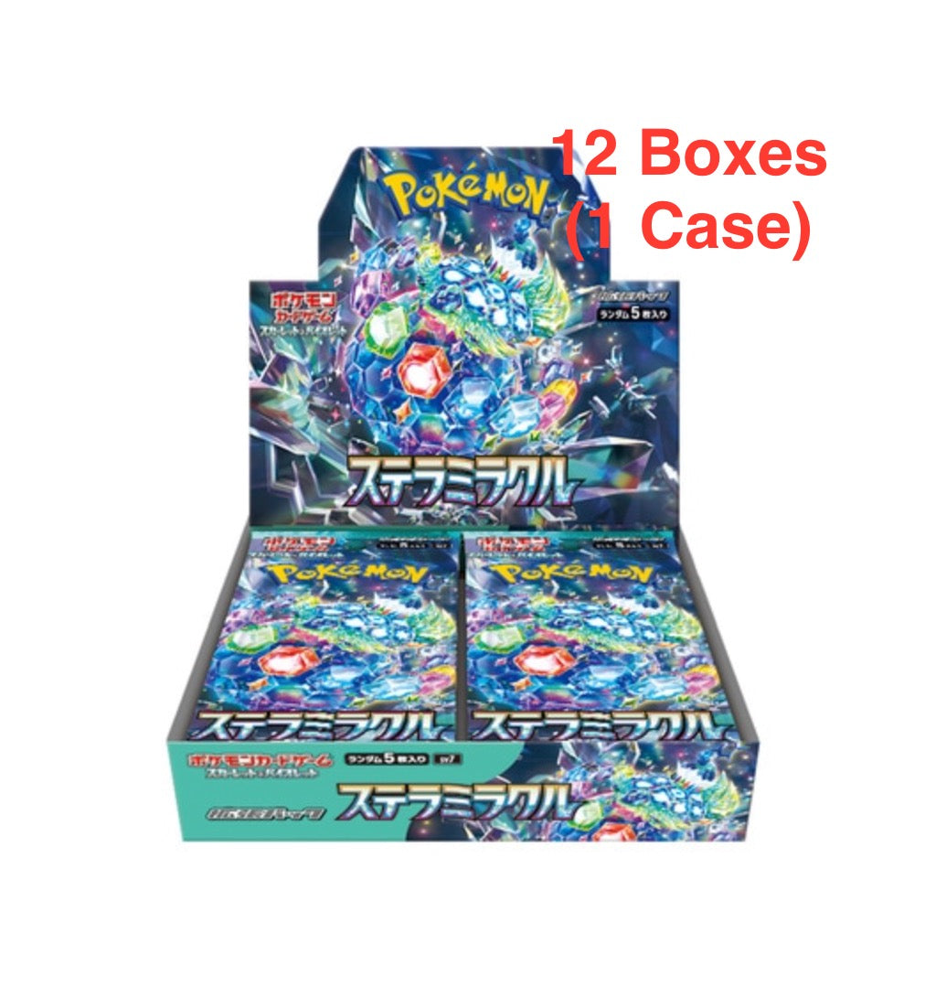 Anhmanhinh2024-06-06luc17.00.53.jpg Pokémon TCG: (1 Case) Stella Miracle sv7 BOX - NEW/Sealed (2024/07/19) - Image 1