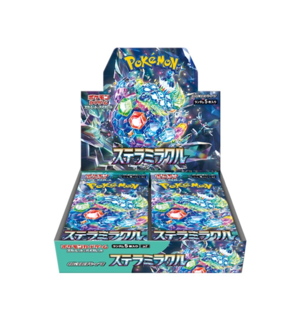 Anhmanhinh2024-06-06luc17.00.53.png Pokémon TCG: Stella Miracle sv7 BOX - NEW/Sealed (2024/07/19) - Image 1