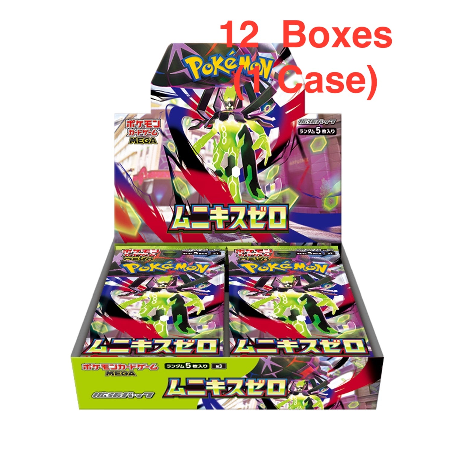 Munix_Zero.jpg Pokémon TCG: (1 Case) MEGA Munix Zero (Munikis Zero) m3 BOX - NEW/Sealed (2026/01/23) - Image 1