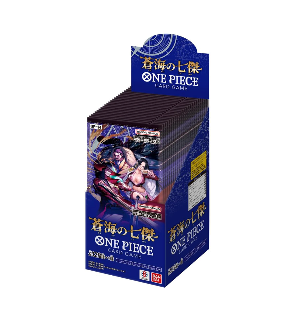 OP14-1.png One Piece TCG: The Seven Warlords of the Sea【OP-14】- NEW (2025/11/22) - Image 1