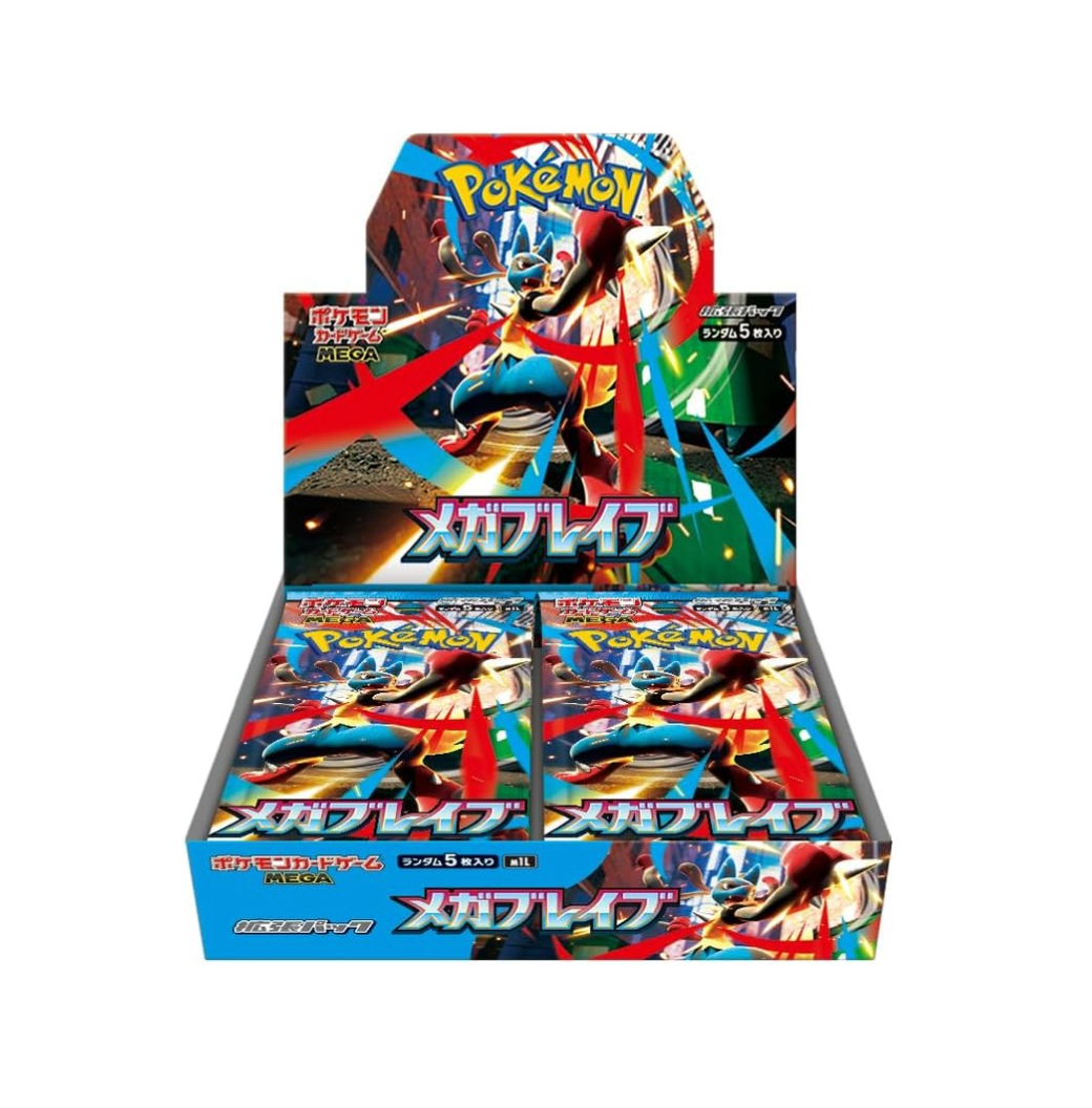 nh_man_hinh_2025-06-23_luc_19.12.02.png Pokémon TCG: MEGA Evolution Mega Brave m1L BOX - NEW/Sealed (2025/08/01) - Image 1