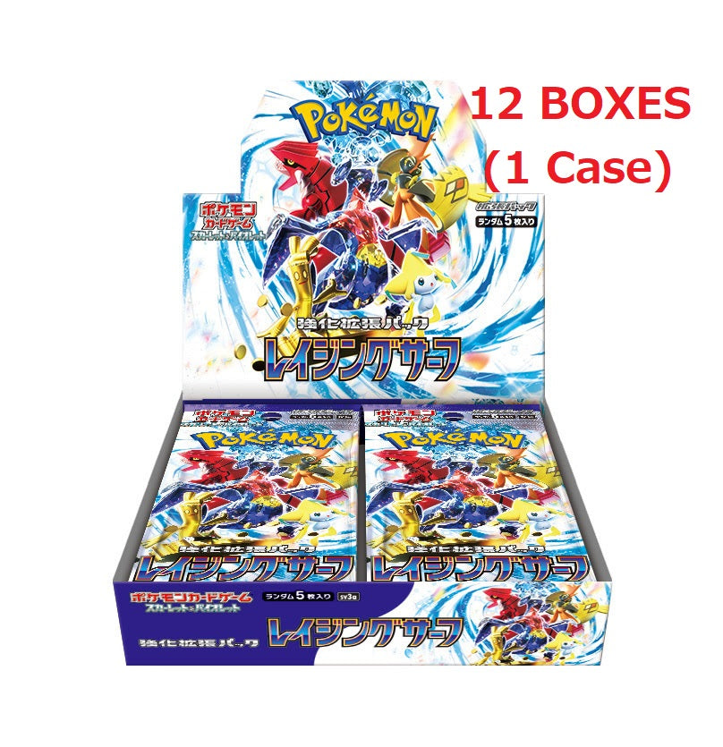 unnamed_2_4df80564-1593-46dc-8be6-b2917f5b613f.jpg Pokémon TCG: (1 Case) Raging Surf sv3a BOX - NEW/SEALED (2023/09/22) - Image 1